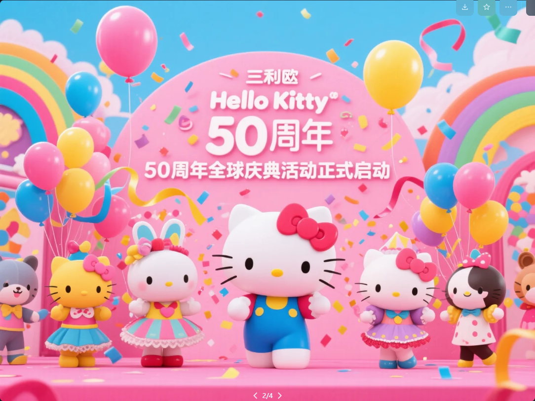 Hello Kitty 50周年庆典